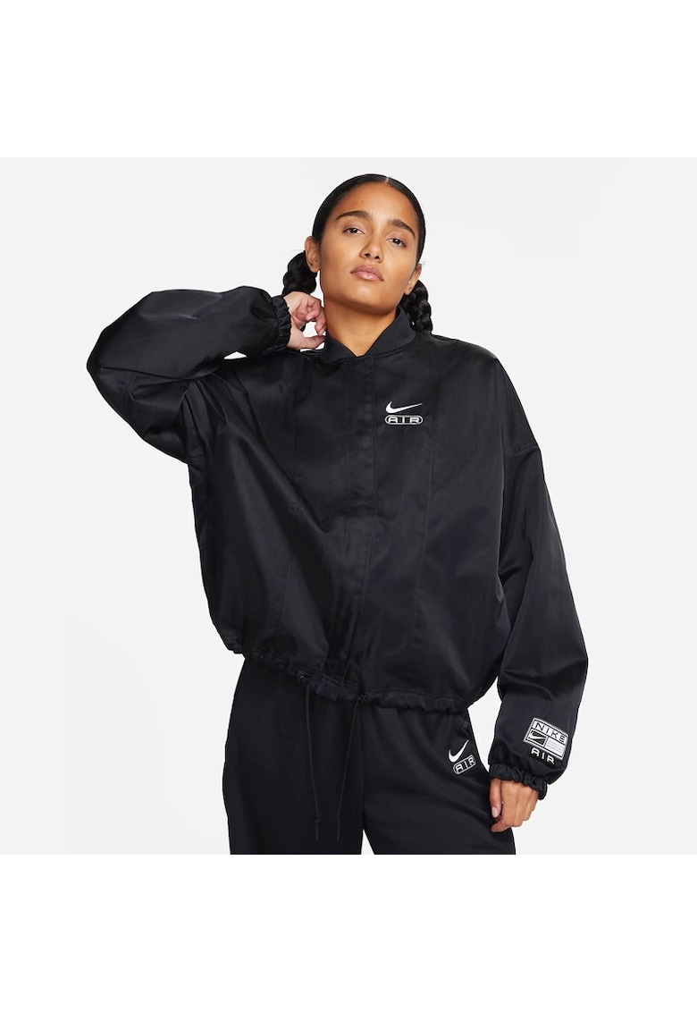 Jacheta  pentru Femei - w nsw air wvn os bmbr - FN1908-010 - XS INTL - Negru