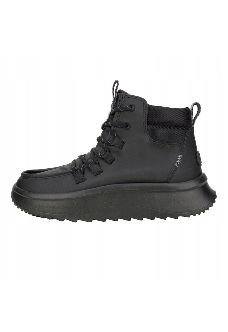 Ghete Chelsea de piele naturala pentru Femei - Wendy Peak Apres Twill - Negru
