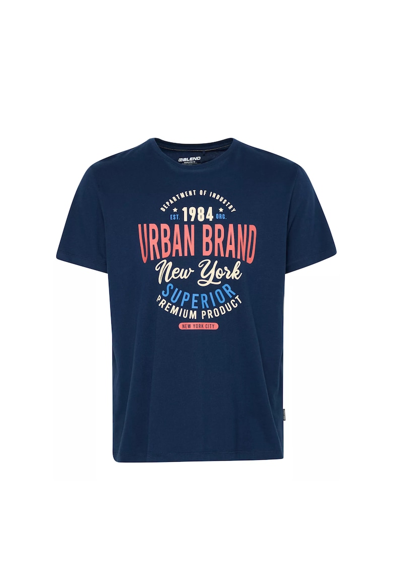 Tricou sport pentru barbati - Jabin - albastru inchis Tricou sport pentru barbati - Jabin - albastru inchis