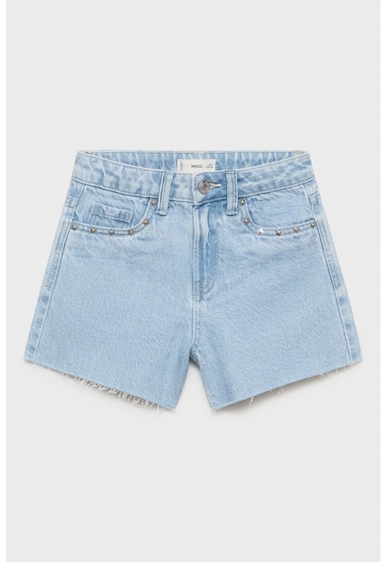 Blugi scurti cu terminatie franjurata