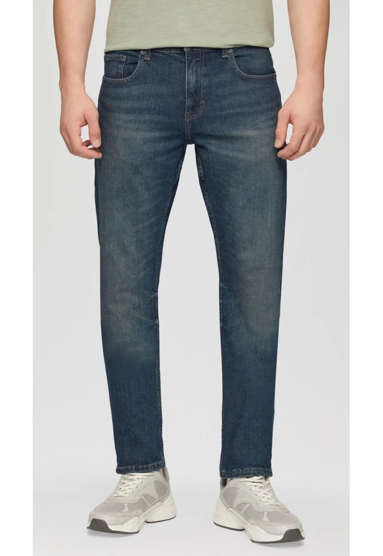 Blugi barbati Rick - cu talie medie si croiala Slim Fit -