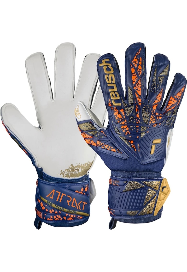 Manusi portar  Attrakt Grip - bleumarin/alb Manusi portar  Attrakt Grip - bleumarin/alb