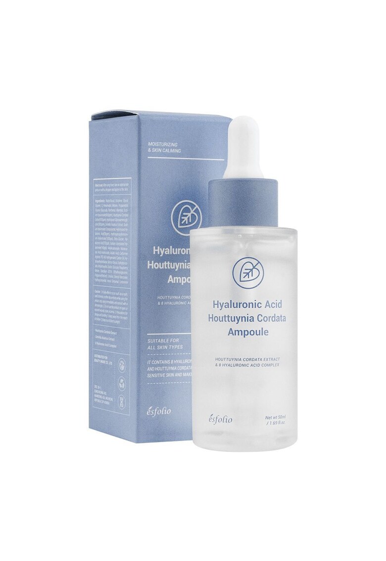 Ser cu acid hialuronic si Houttuynia Cordata - 50ml