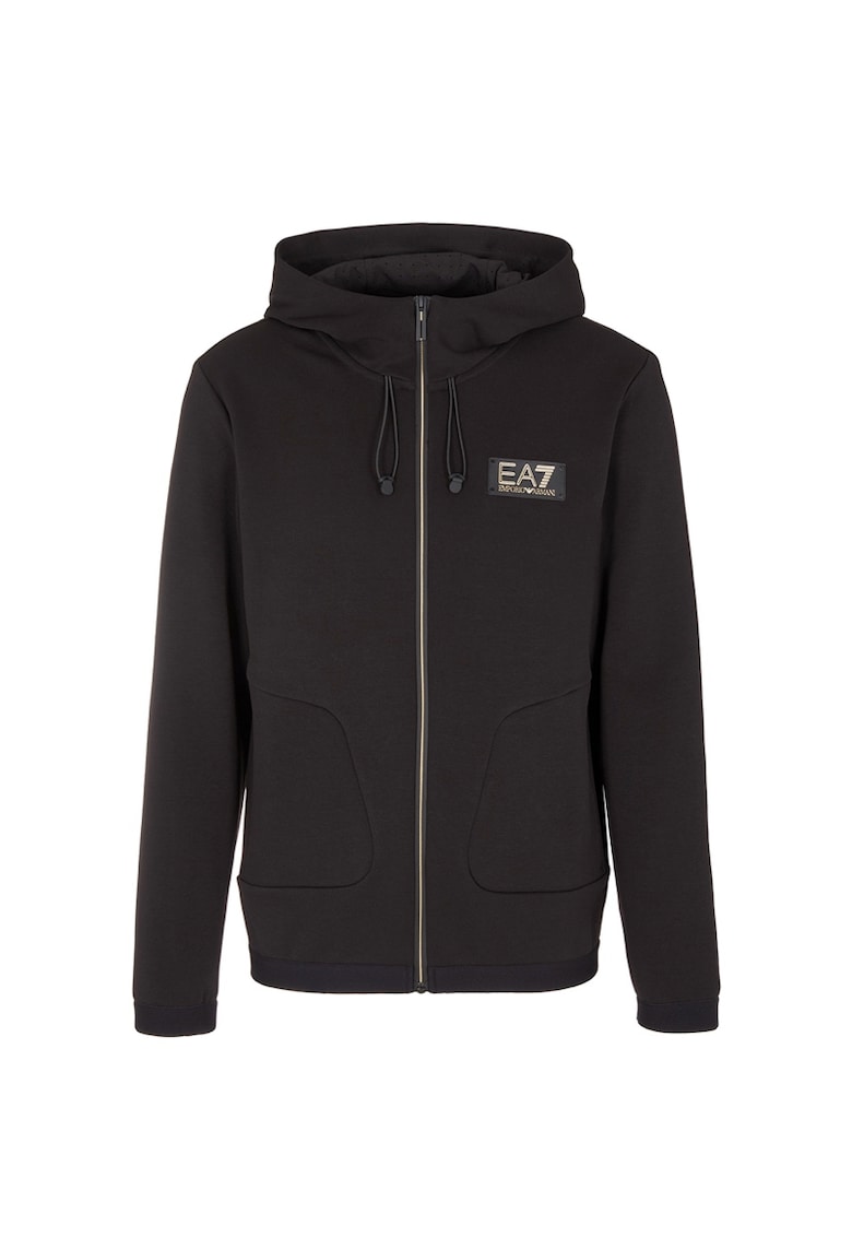 Bluza  pentru Barbati - M Hoodie Fz Copl - 3RPM30-PJFAZ-1200 - Negru