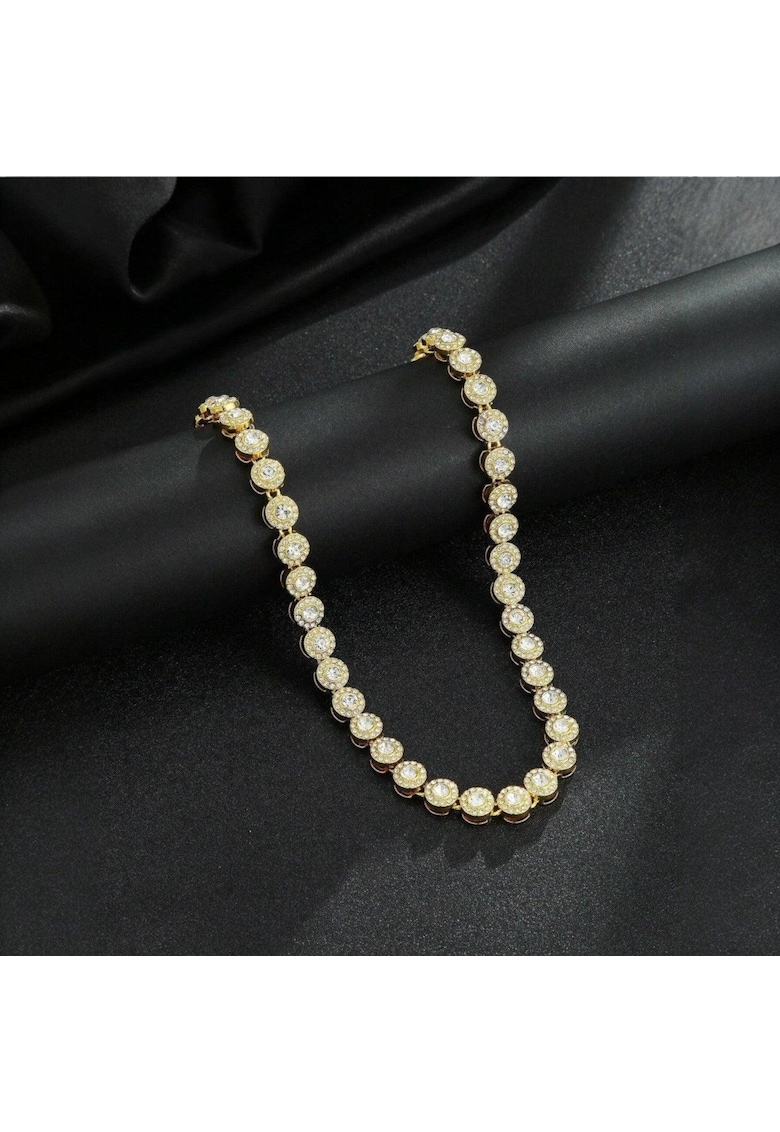 Colier tennis luxury - auriu - cu pietre din zirconiu - Clarah C18