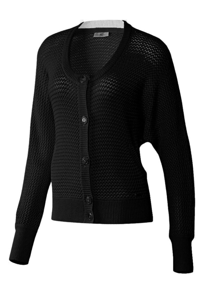 Cardigan Structured femei - Negru