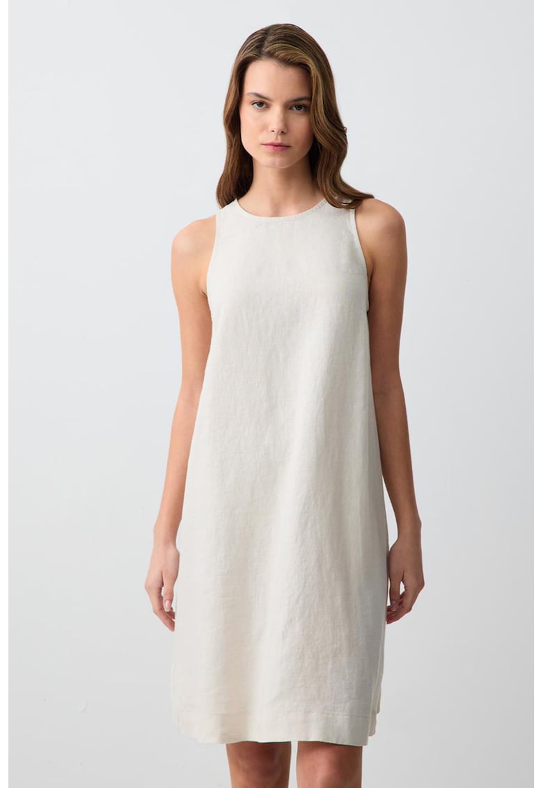 Rochie de in cu croiala in A