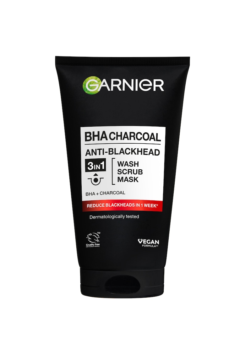 Gel de Curatare Pure Active Charcoal 3-In-1 Anti-Puncte Negre - 150ml