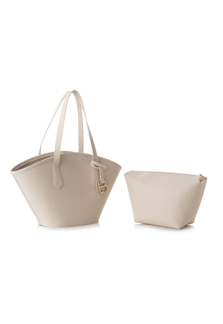 Geanta de piele ecologica cu etui detasabil - Diverse culori