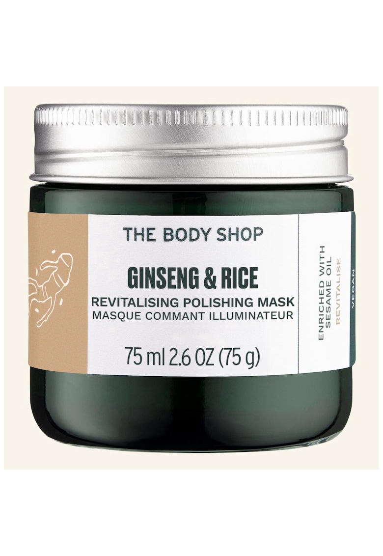 Masca exfolianta pentru ten Chinese Ginseng & Rice 75 ml