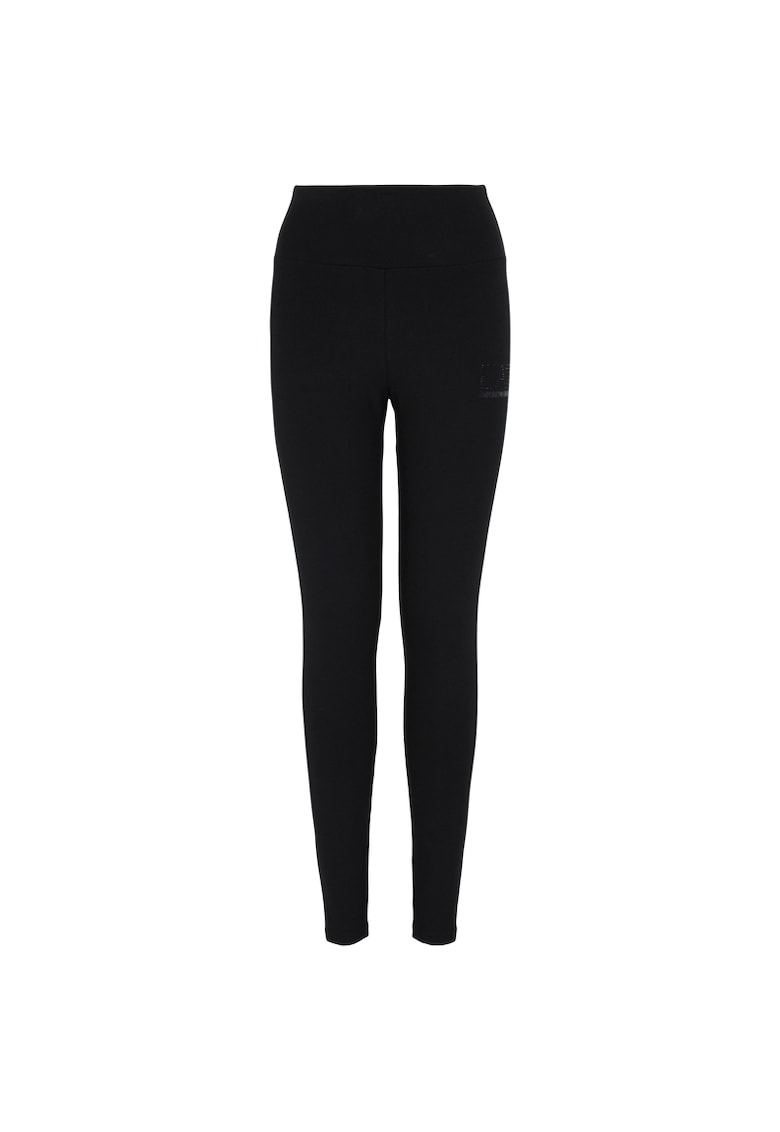 Colanti  pentru Femei - w leggings high waist fancy strass - 6DTP68-TJQFZ-1200 - Negru