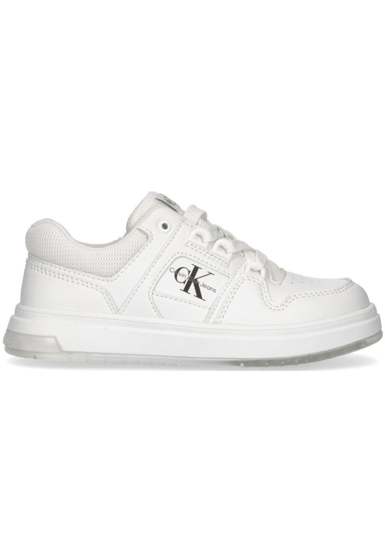 Pantofi sport pentru Fete - low cut lace-up sneaker - V3X9-80864-1355100 - Alb