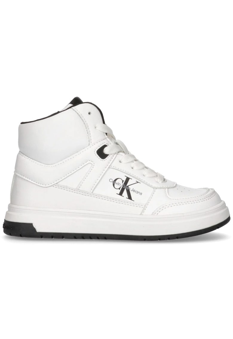 Pantofi sport pentru Fete - high top lace-up sneaker - V3X9-81063-1355100 - Alb Pantofi sport pentru Fete - high top lace-up sneaker - V3X9-81063-1355100 - Alb
