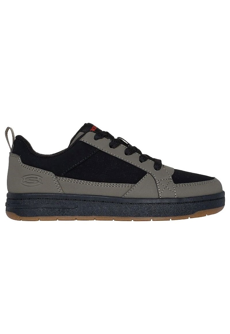 Pantofi sport pentru Baieti - smooth street - steady-zip - 405617L-OLBK - Verde - Verde