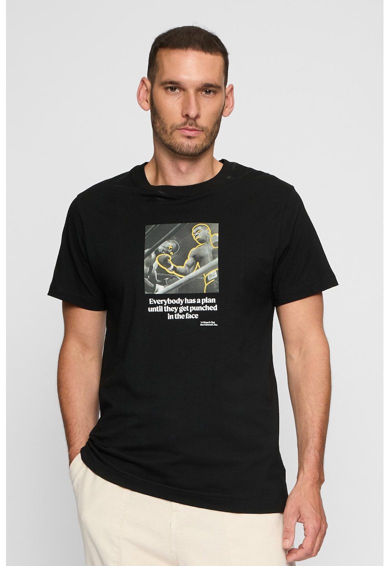 Tricou cu imprimeu pe piept