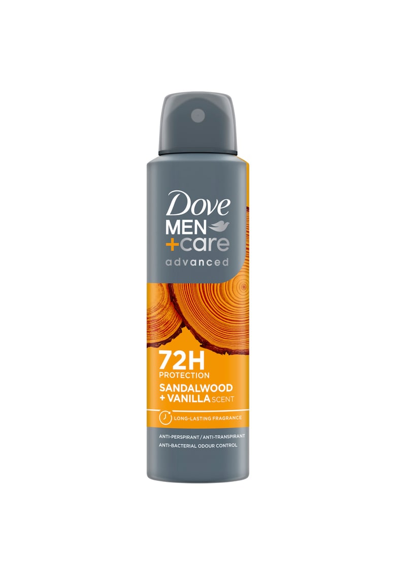 Men+Care Advanced Care Spray Sandal Vanilla 150Ml