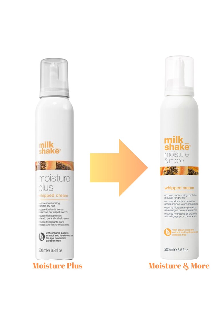 Spuma de styling pentru par uscat Moisture & More Whipped Cream Foam - 200 ml