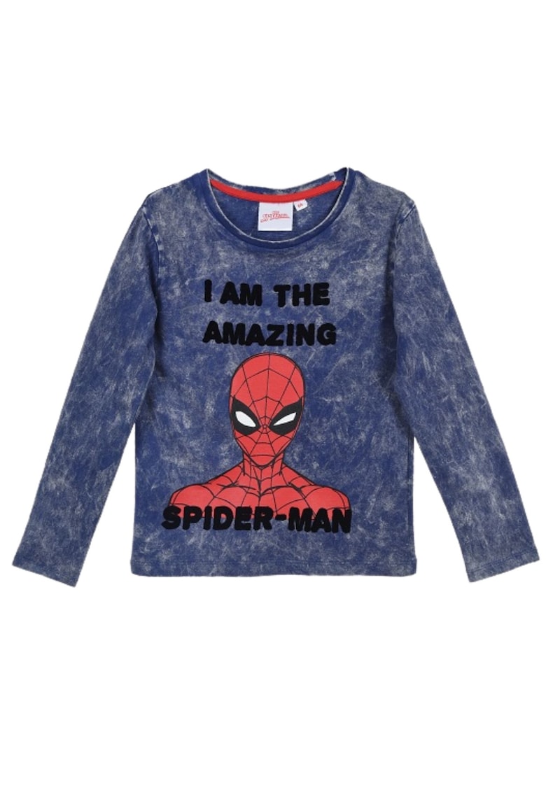 Bluza copii - Spider-Man - bumbac - albastru -