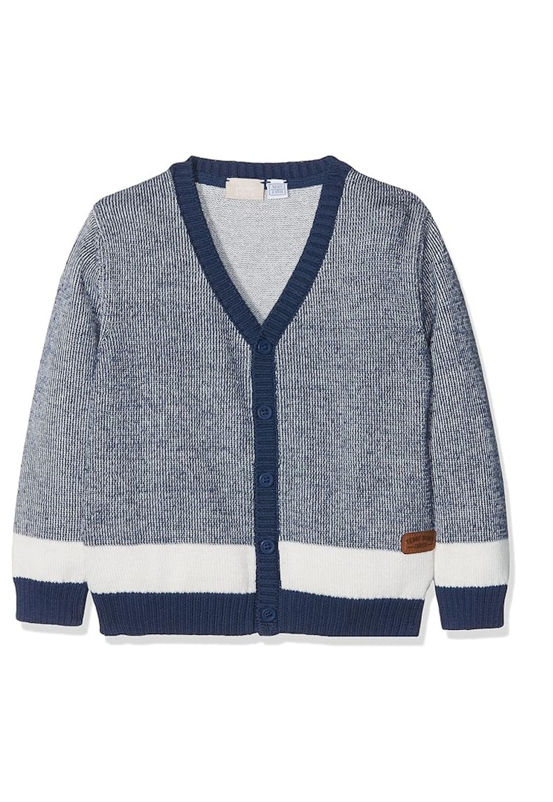 Cardigan cu decolteu in V si nasturi -