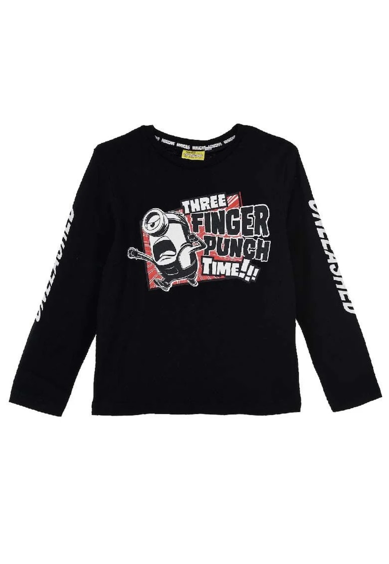 Bluza baieti - Bumbac - Negru -