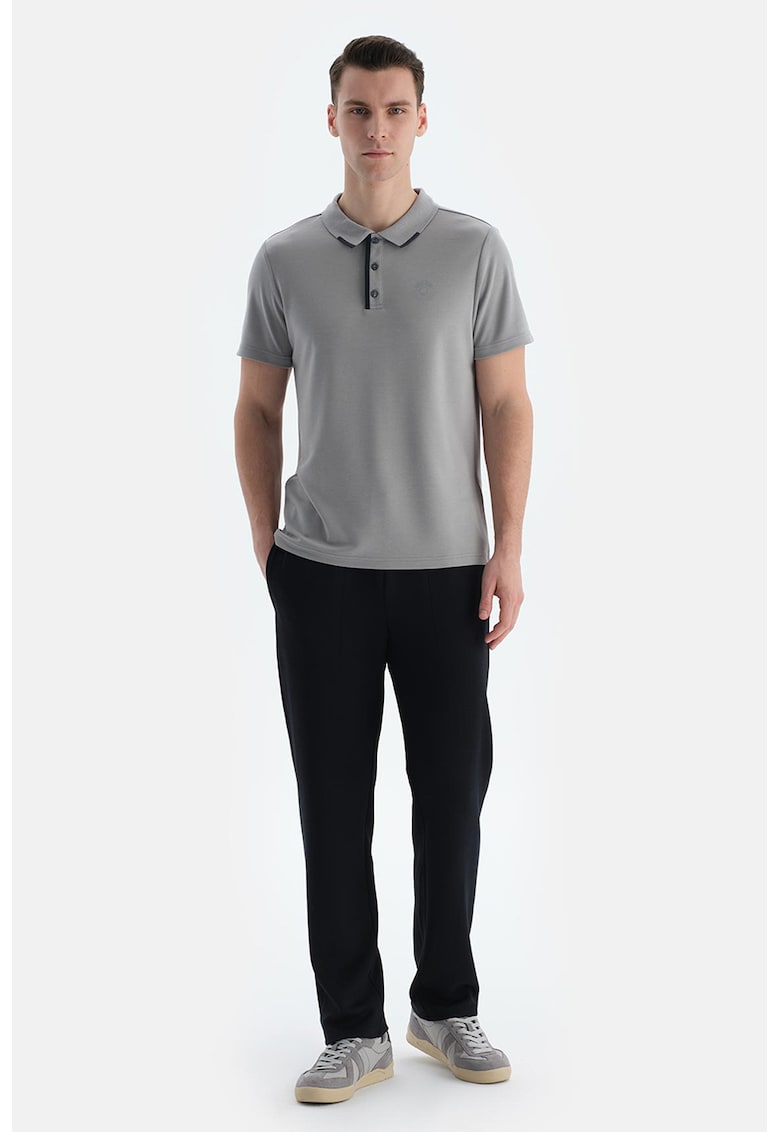 Pantaloni din amestec de modal cu snur de ajustare