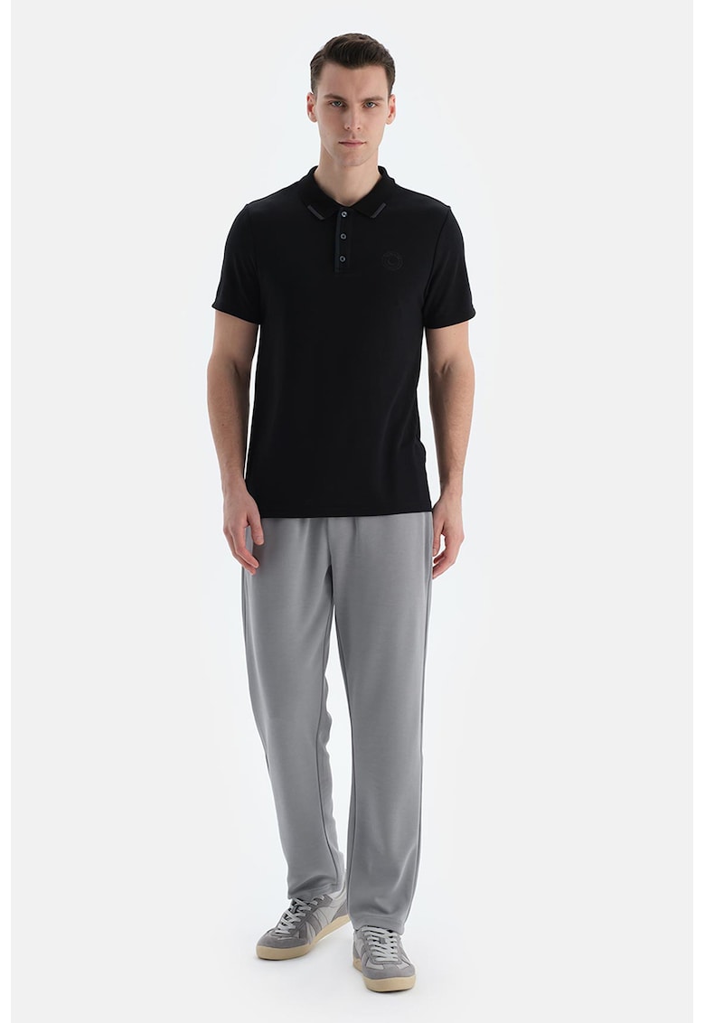 Pantaloni de trening din amestec de modal cu snur de ajustare Pantaloni de trening din amestec de modal cu snur de ajustare