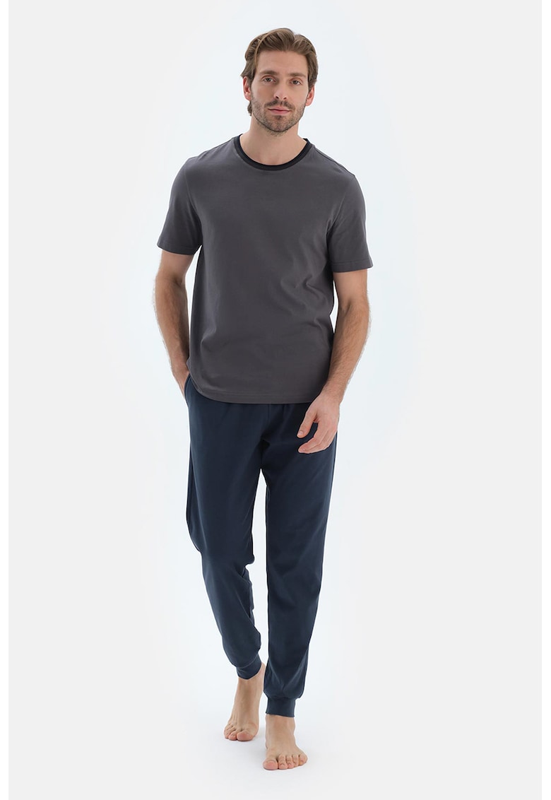 Pijama lunga din bumbac