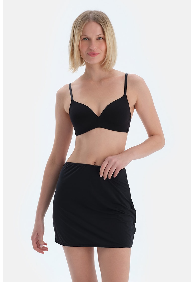 Fusta mini cu talie inalta