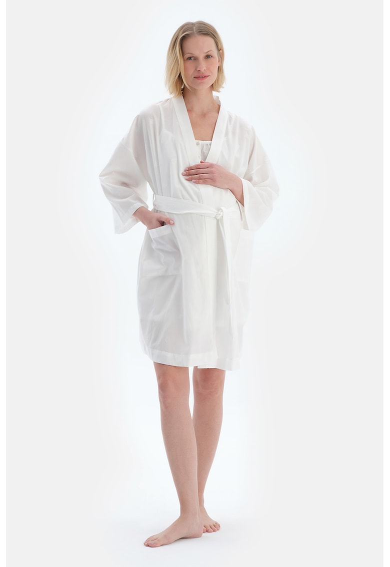 Halat de baie cu buzunare - pentru gravide