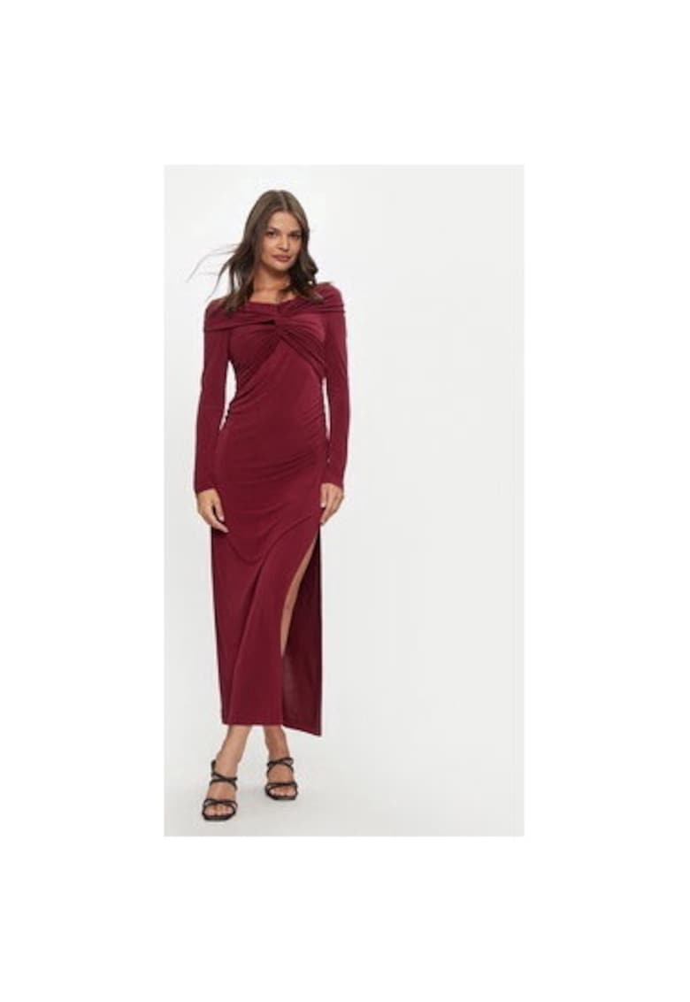 Rochie dama - 304725906 - Poliester - Rosu - Rosu