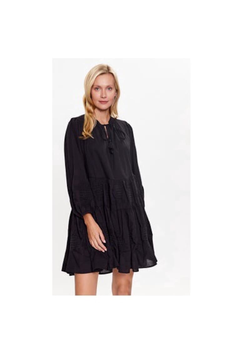 Rochie dama - 301896692 - Bumbac - Negru