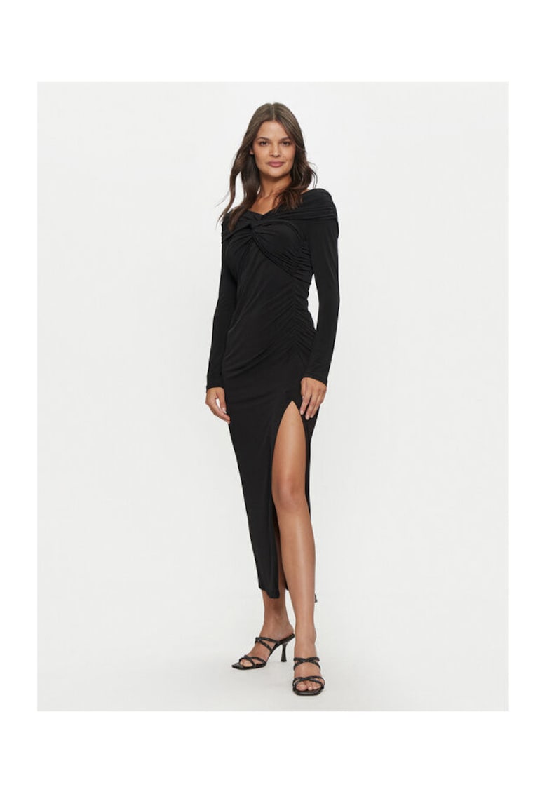 Rochie dama - 304725883 - Poliester - Negru - Negru