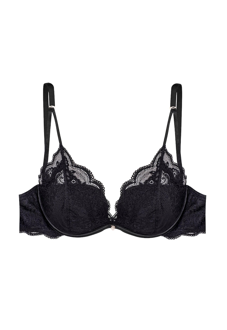 Sutien de tip push-up Trixie Negru - Negru