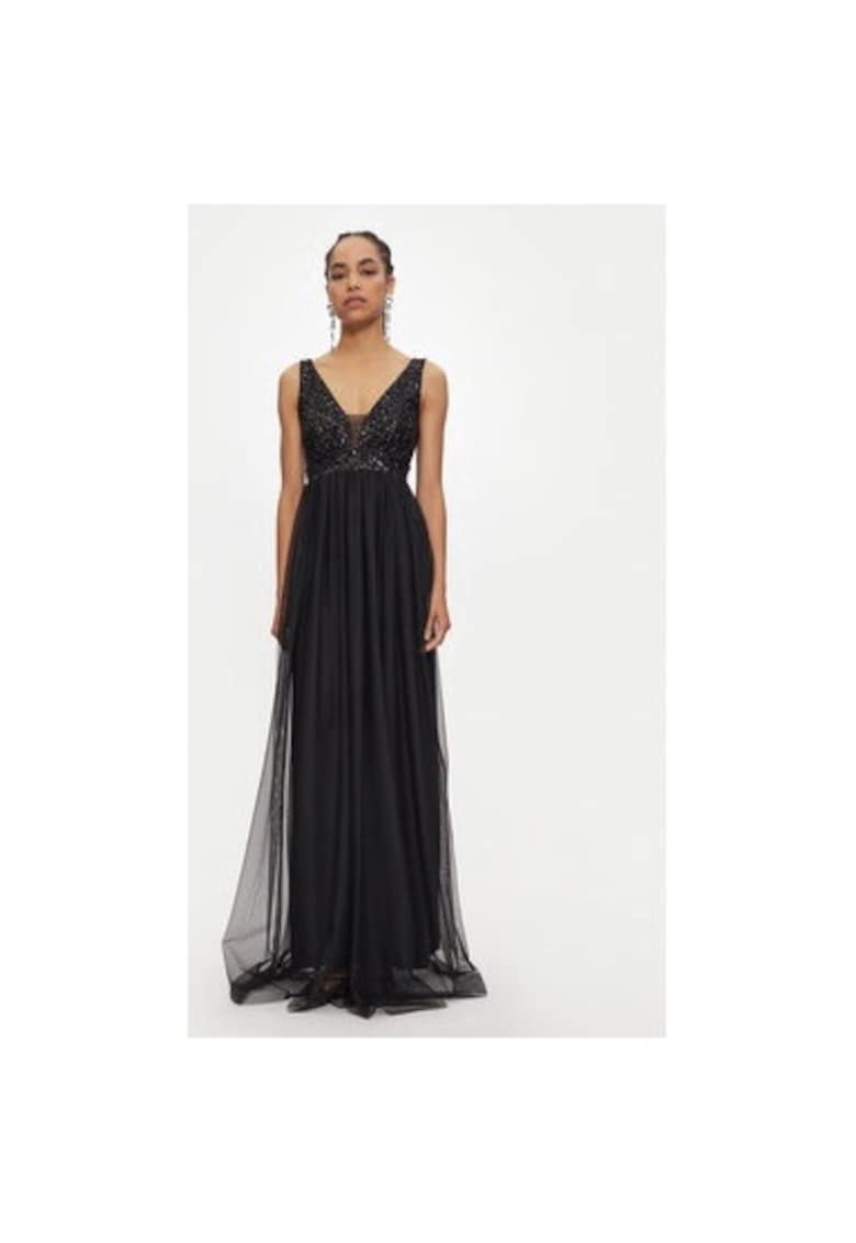 Rochie dama -  304725487 - Poliester - Negru