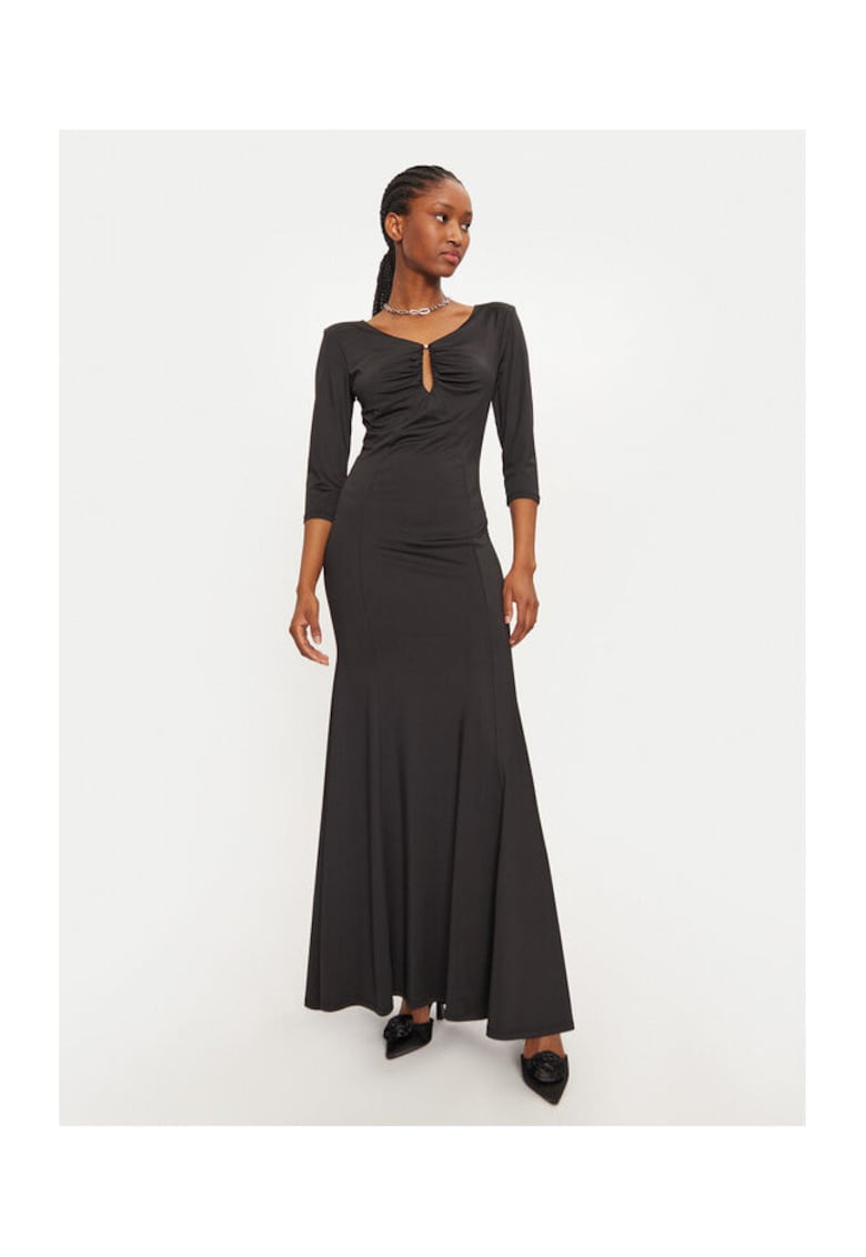 Rochie dama - 304917783 - Poliester - Negru