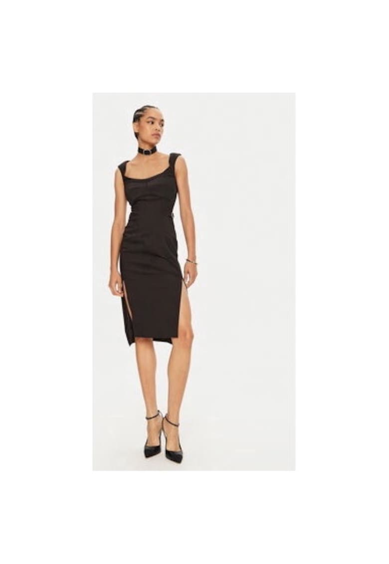 Rochie dama -  304767050 - Bumbac/Poliamida - Negru Rochie dama -  304767050 - Bumbac/Poliamida - Negru