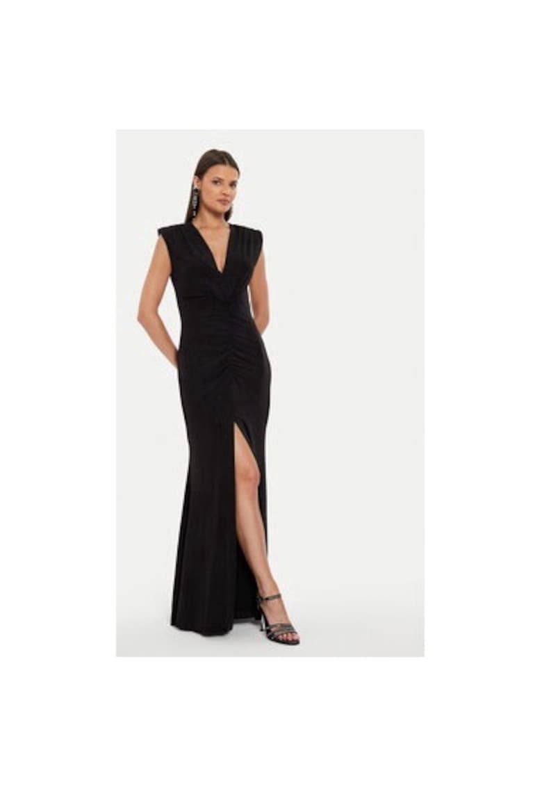 Rochie dama - 304657900 - Poliester - Negru - Negru