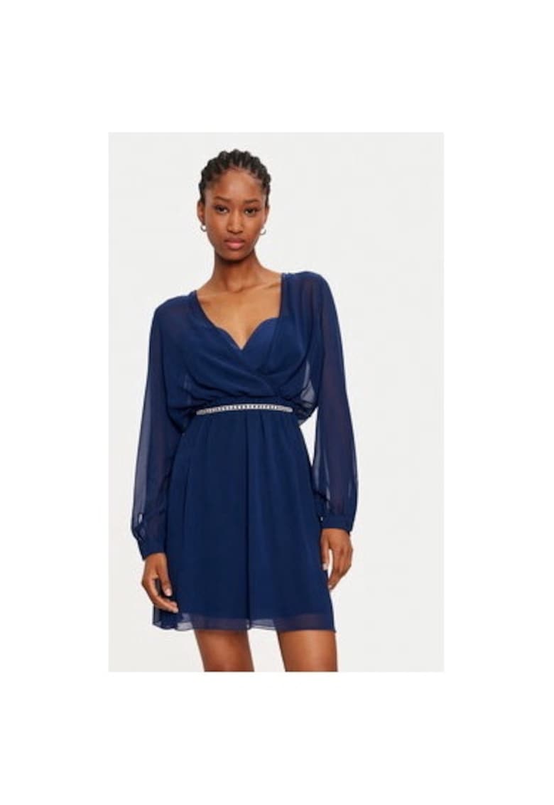 Rochie dama - 304917776 - Poliester - Albastru Rochie dama - 304917776 - Poliester - Albastru