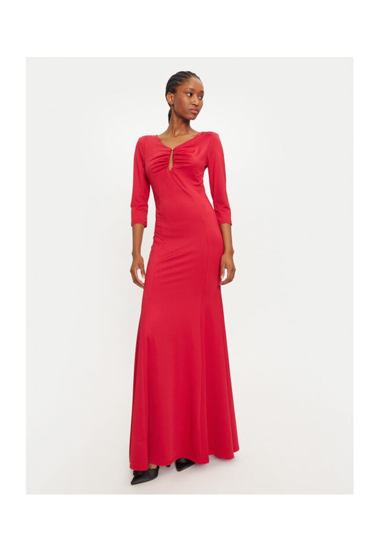 Rochie dama - 304917790 - Poliester - Negru - Negru