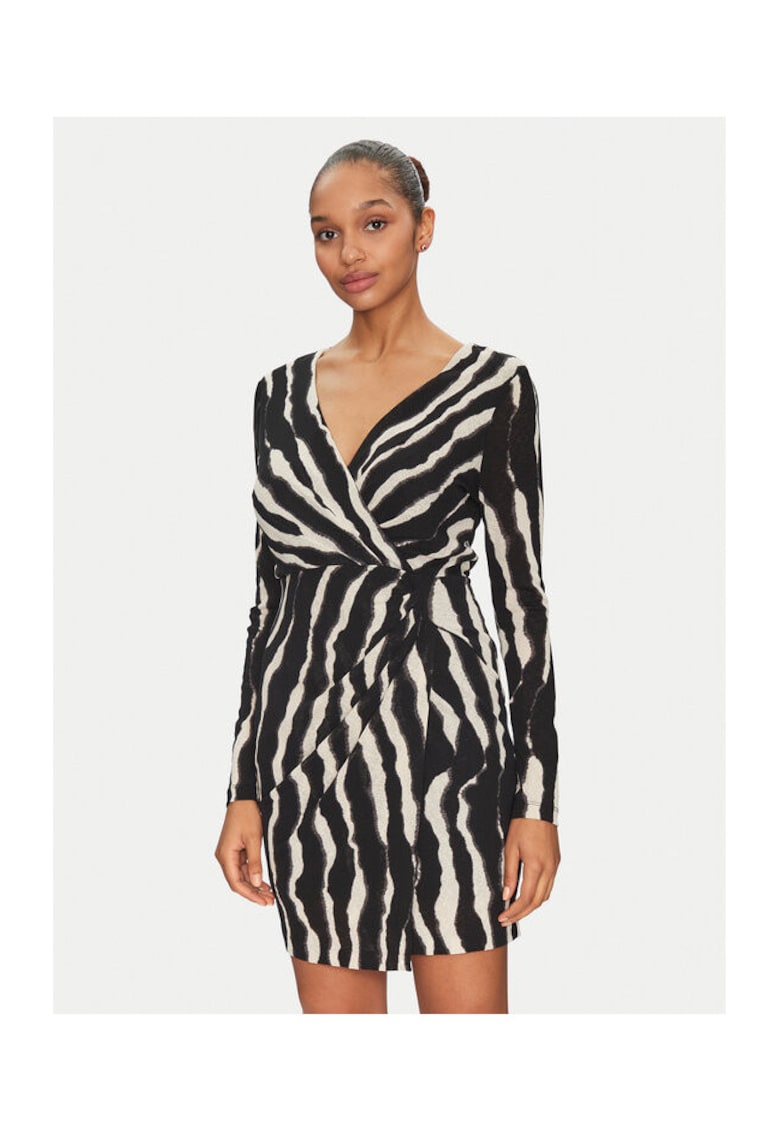 Rochie dama - 305253422 - Poliester - Negru - Negru