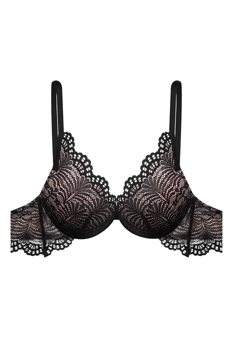 Sutien push-up Kim negru - Negru