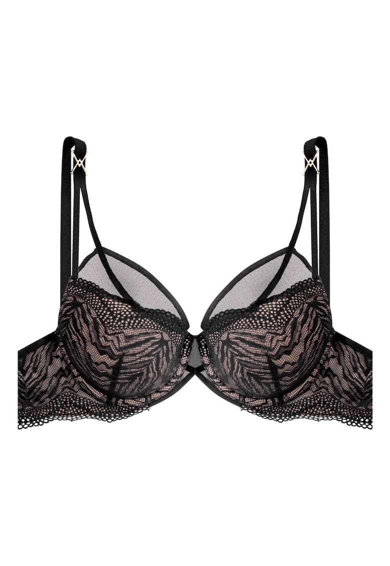 Sutien push-up Ivette Negru - Negru