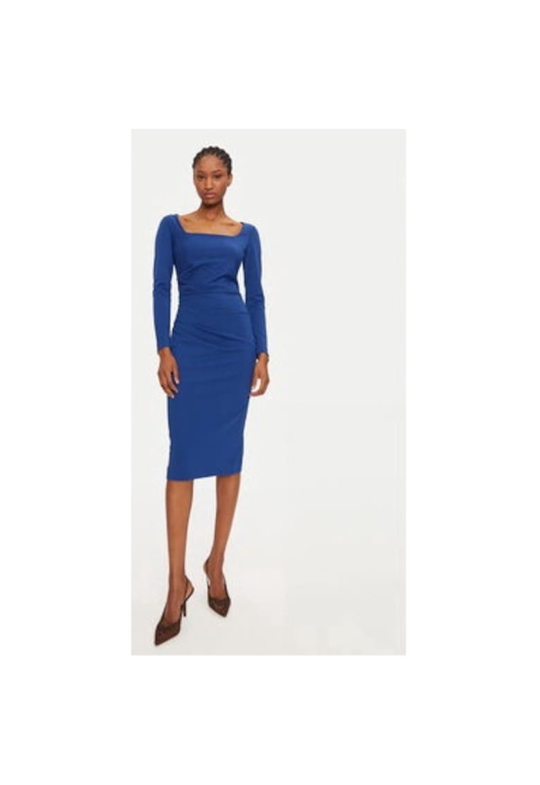 Rochie dama - 304917585 - Poliester - Albastru Rochie dama - 304917585 - Poliester - Albastru