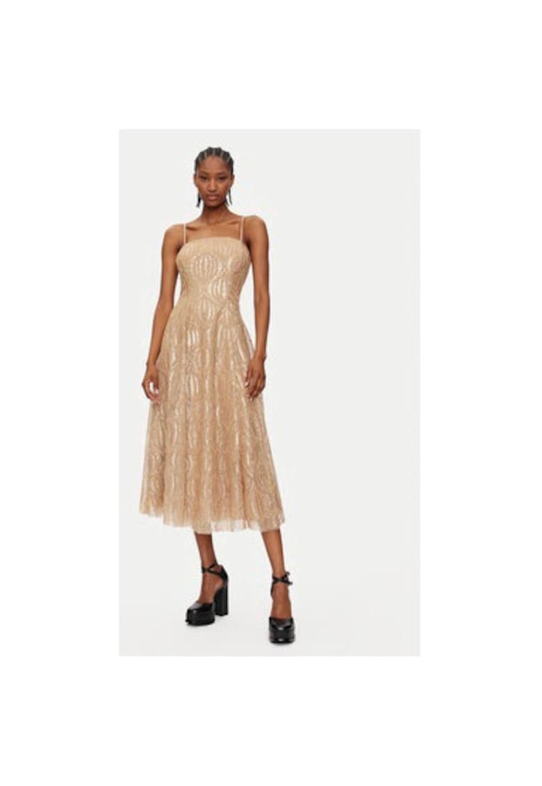 Rochie dama - 439679 - Auriu
