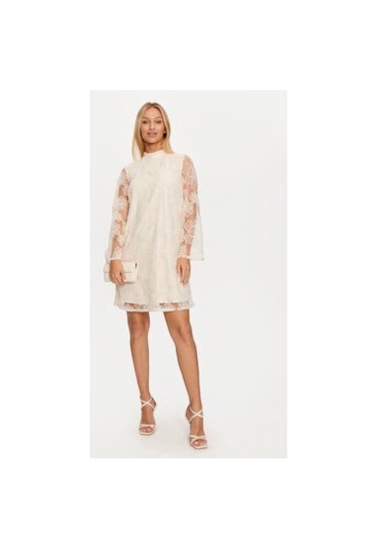 Rochie dama - 304436833 - Poliester - Alb Rochie dama - 304436833 - Poliester - Alb