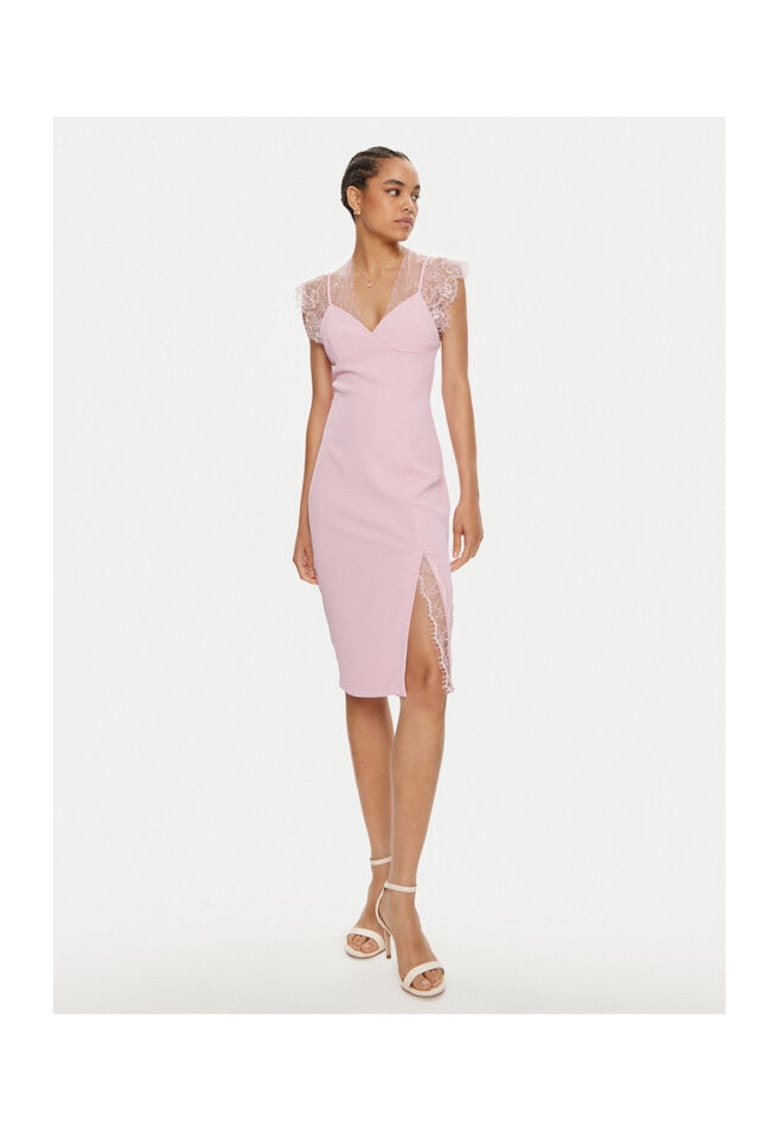 Rochie dama - 304401961 - Poliester - Roz - Roz