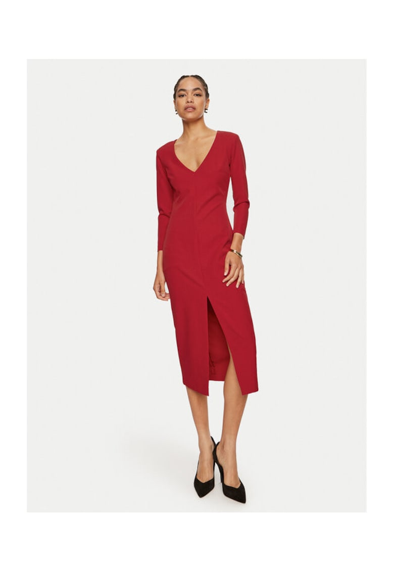 Rochie dama - 304686986 - Poliester Negru