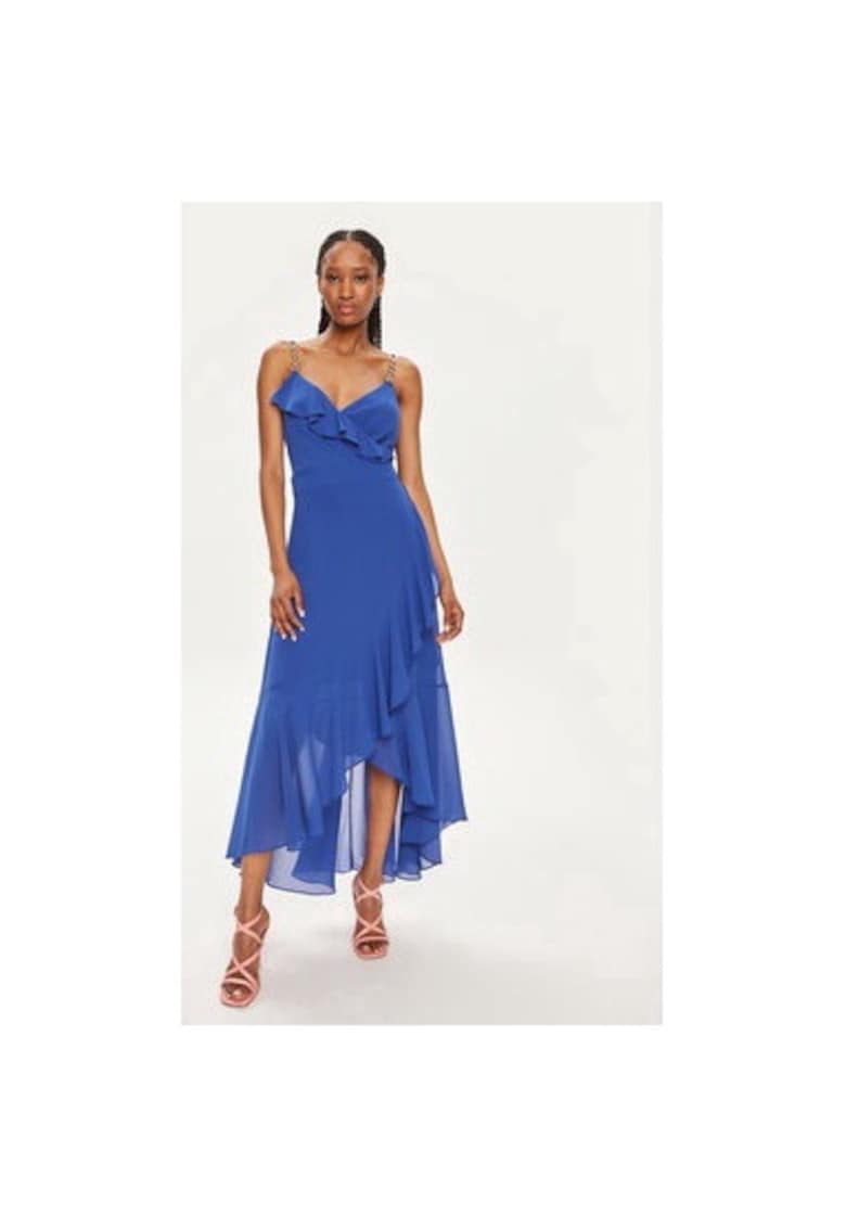 Rochie dama - 241-RDOLY M2RDOLY - Sintetic - 34 - Albastru