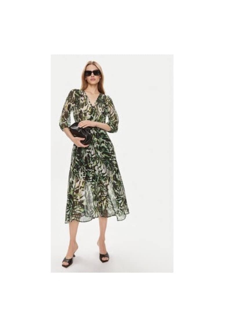 Rochie dama -  303918934 - Poliester reciclat/Poliester - Verde