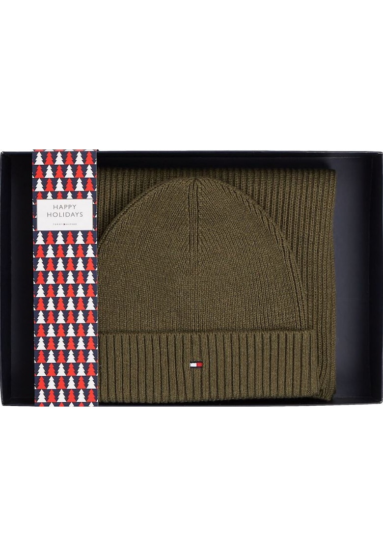 Tommy Hilfiger Set de fular si caciula